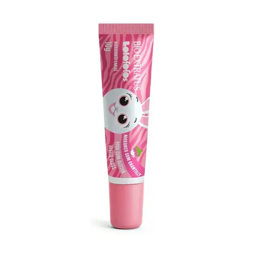 Brilho Labial Bolofofos Bio Extratus Morango Com Chantilly 10G