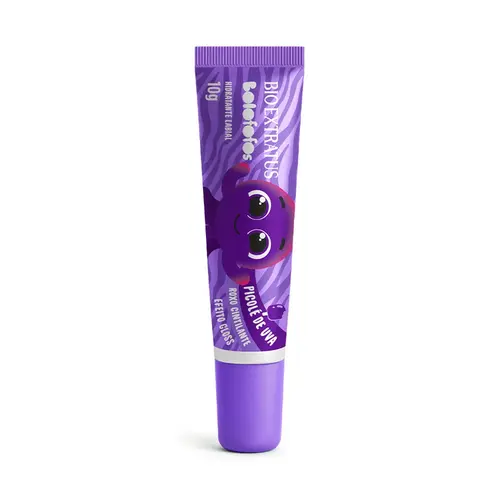 Brilho Labial Bolofofos Bio Extratus Picolé De Uva 10G