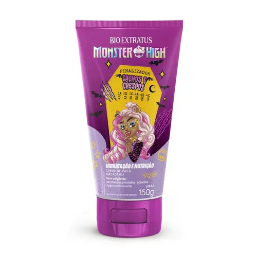 Máscara Bio Extratus Capilar Monster High Cachos E Crespos 250G