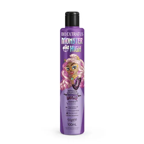 Máscara Bio Extratus Colorante Monster High Roxo 100Ml