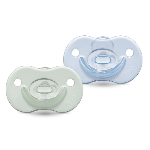 Kit Chupeta Soft Night Lillo 100% Silicone 2 Unidades 6 meses+ Menino