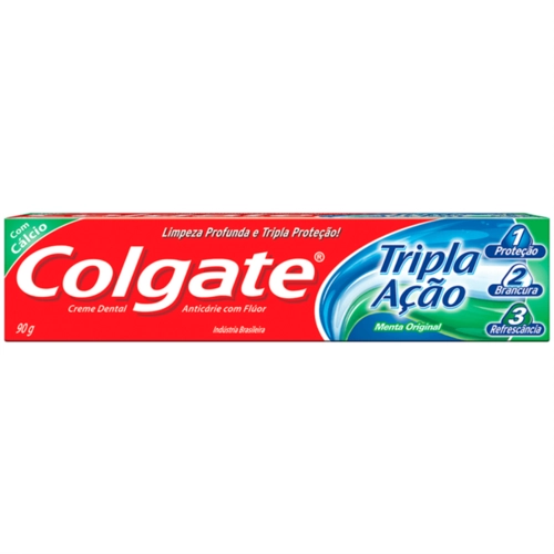 Creme Dental Colgate Tripla Ação Menta Original 90G