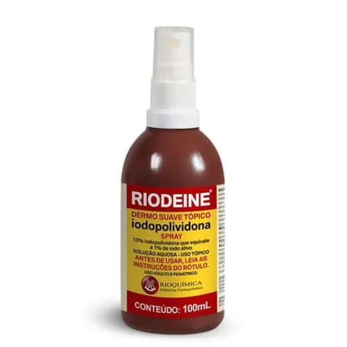 Solução Pvpi (Riodeine) 100Ml Spray