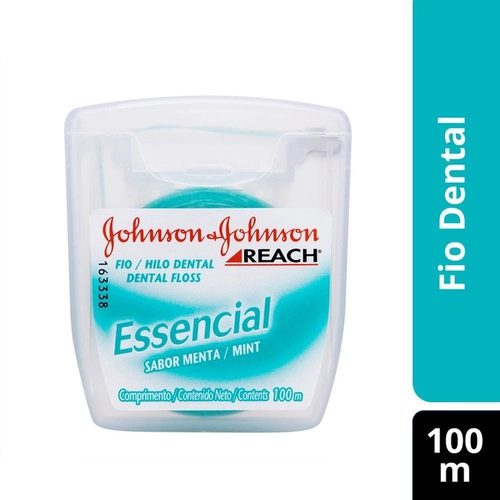Fio Dental Johnson & Johnson Reach Essencial 100 Metros