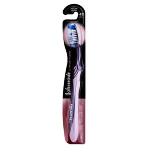Escova Dental Johnson's Comfort Clean Média