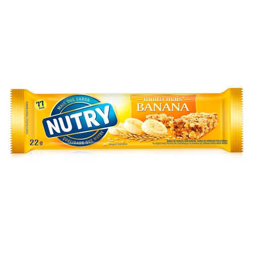 Barra De Cereal Nutry Mais Banana 22G