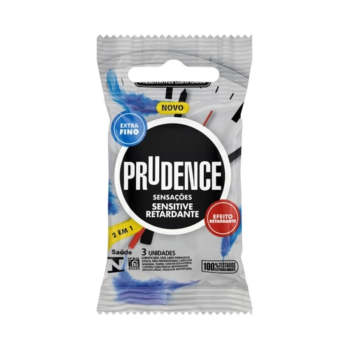 Preservativo Prudence Efeito Retardante 3 Unidades