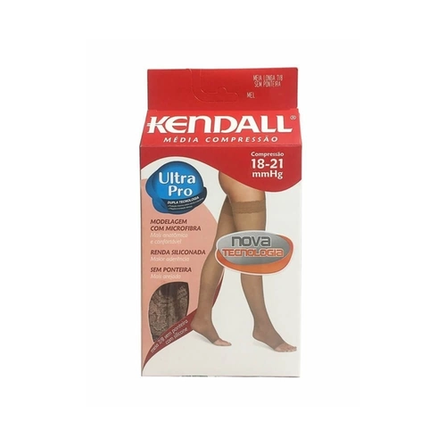 Meia Kendall Média 7/8 P Mel C/Silicone 1612