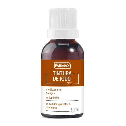 Tintura Iodo 2% 30Ml Farmax