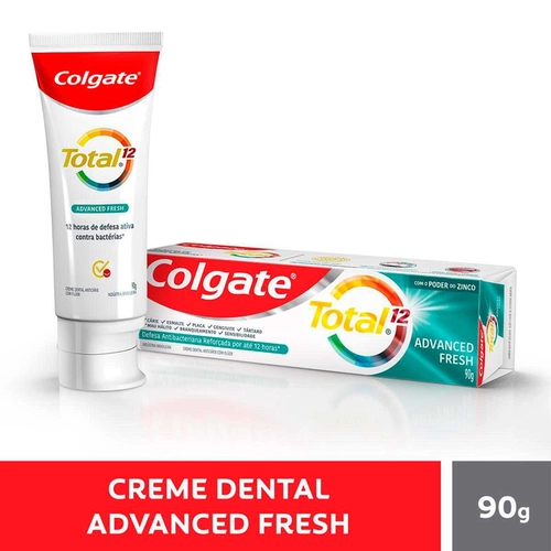 Creme Dental Colgate Total 12 Fresh Mint 90G