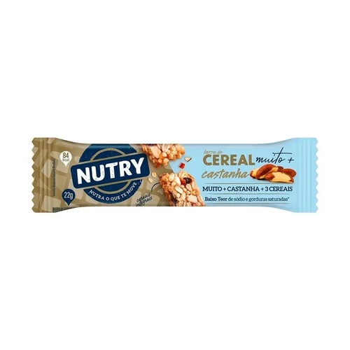 Barra De Cereal Nutry Castanha Do Para 22G