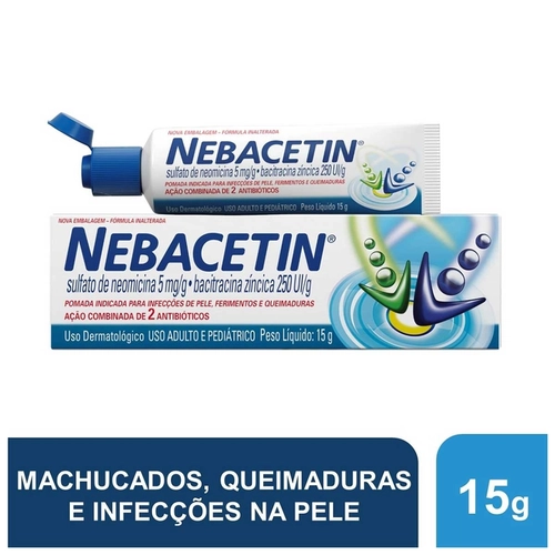 Nebacetin Pomada 15G