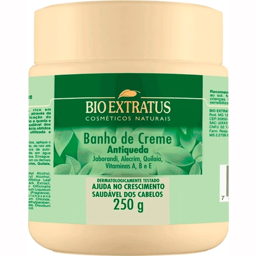 Banho de Creme Bio Extratus Antiqueda Jaborandi 250G