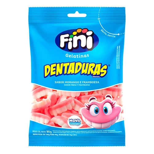 Bala Gel Fini Dentaduras 90G