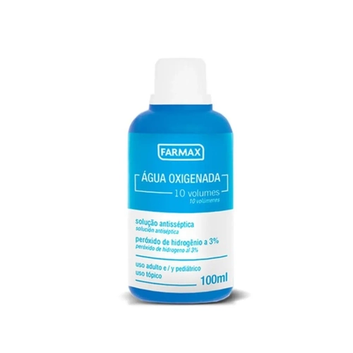 Agua Oxigenada 10Vol 100Ml Farmax