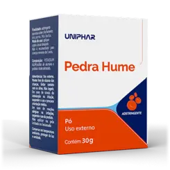 Pedra Hume Pura Pó 20G Farmax