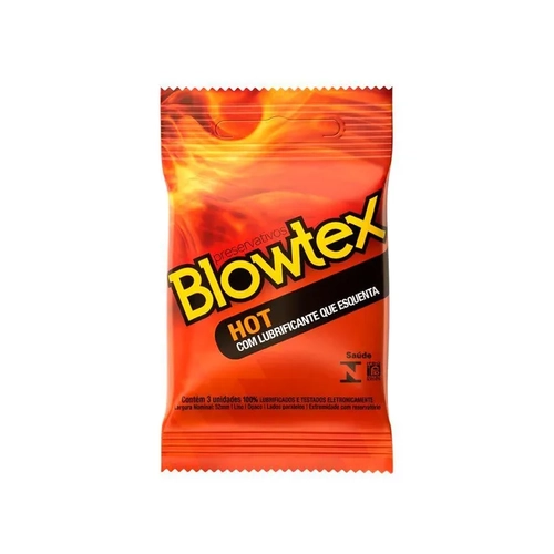 Preservativo Blowtex  Hot 3 Unidades