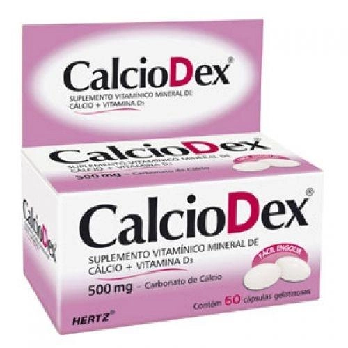 Calciodex 500Mg 60Cps Gel