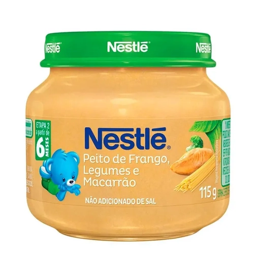 Papinha Nestle Frang/Leg/Macarrãoar 115G