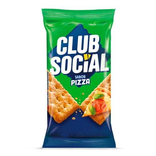 Biscoito Club Social Pizza 25G