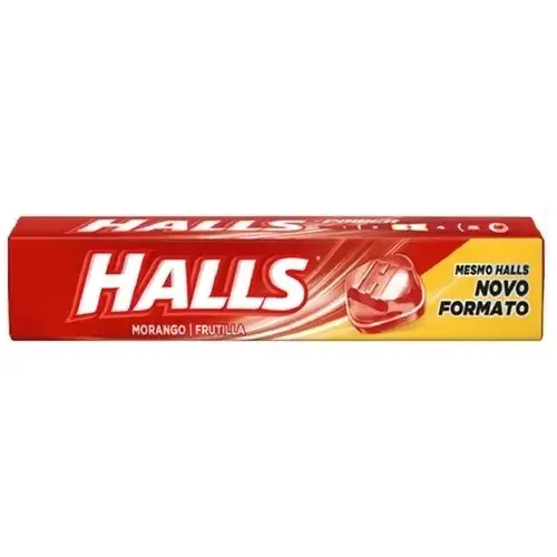 Drops Halls Morango