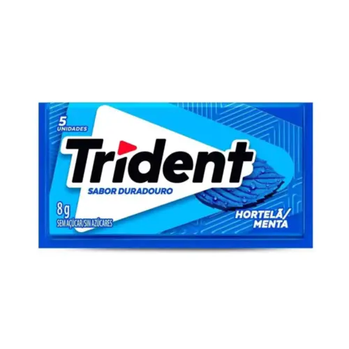 Chiclete Trident Hortela C/5Un