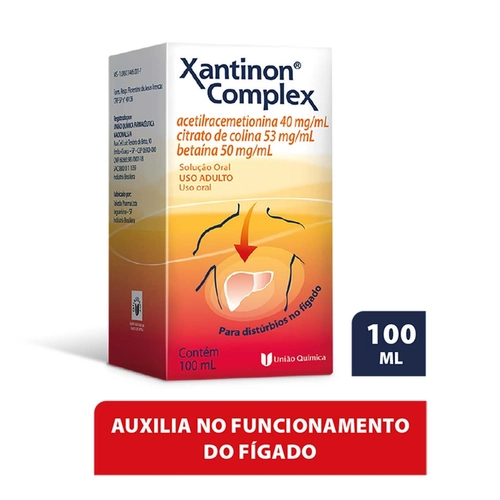 Xantinon Complex Solução 100Ml