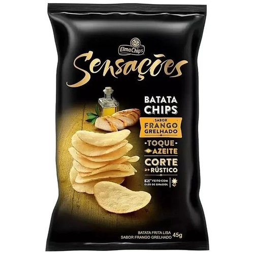 Chips Sensação Frango Grelhado 40G
