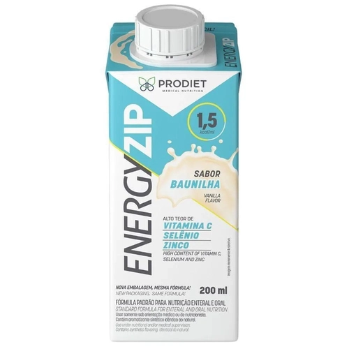 Energy Zip Baunilha 200Ml