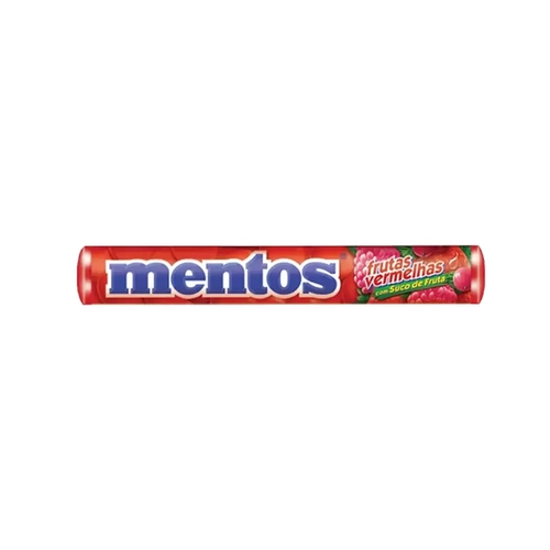 Bala Mentos Stick Frutas Verm 38G