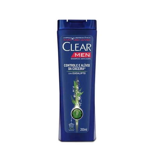 Shampoo Clear Anticaspa Anticoceira 200ml