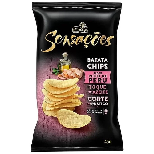 Chips Sensacoes Peito De Peru 35g