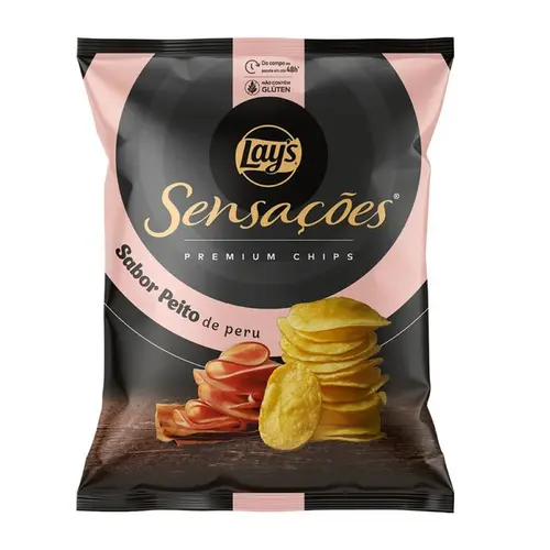 Chips Sensacoes Peito De Peru 35g