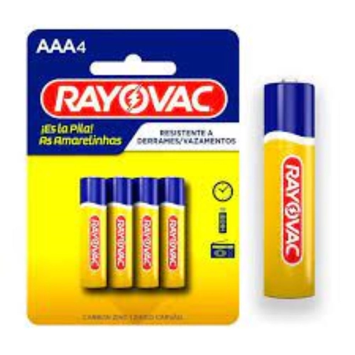 Pilha Rayovac Am Aa 4Un