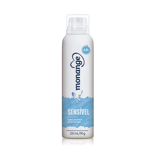 Desodorante Aerosol Monange Sensível Sem Perfume 150ml