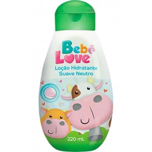 Loção Hidratante Infantil Bebê Love Neutro 220ml