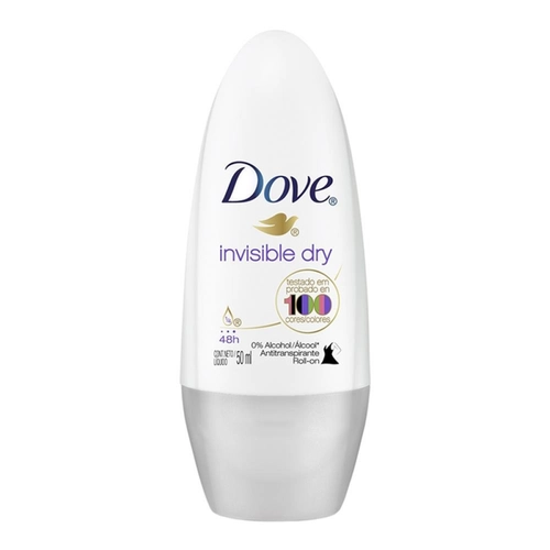 Desodorante Roll-On Dove Invisible Dry 50ml