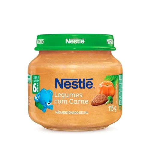 Papinha Nestle Carne/Legumes 115G