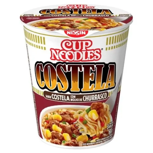 Cup Noodles Costela/Molho Churras 68G