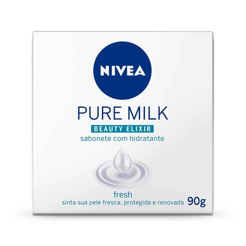 Sabonete em Barra Nivea Pure Milk Fresh 90G