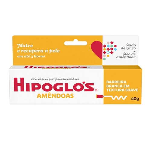 Creme Preventivo de Assaduras Hipoglós Amêndoas 40G