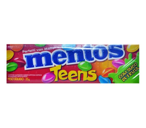 Bala Mentos Teens Sortido 35G