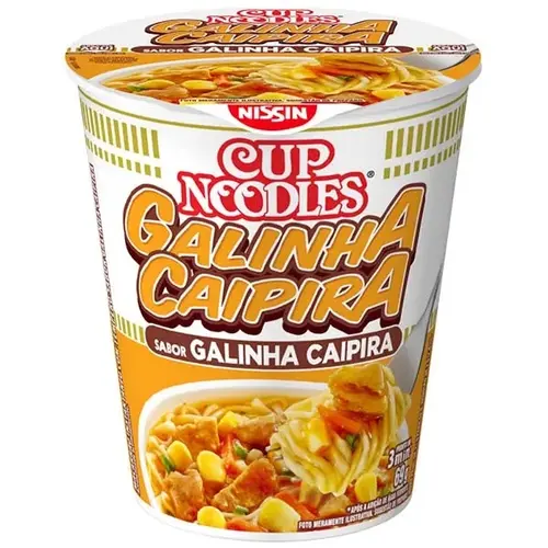 Cup Noodles Galinha Caipira 64G