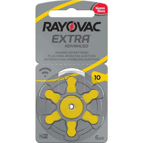 Pilha Auditiva Rayovac 10 Size 6Un