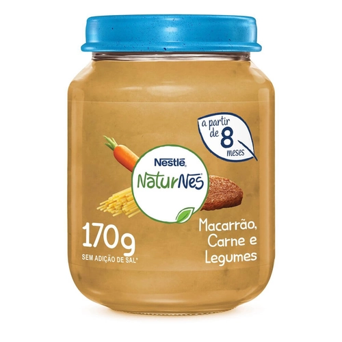 Papinha Nestle Carne/Macarrãoar/Leg 170G
