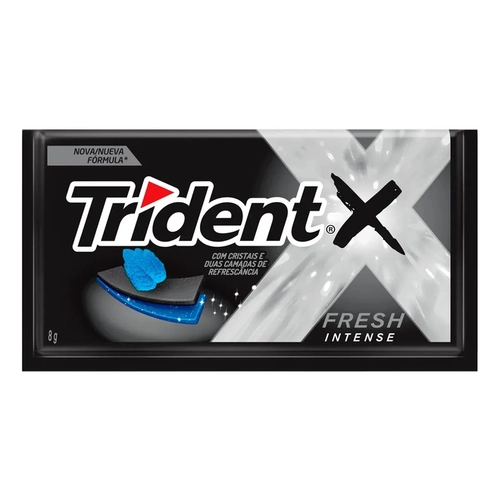 Chiclete Trident Fresh Intense 5Un