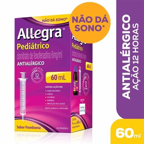Allegra Ped 60Ml Seringa