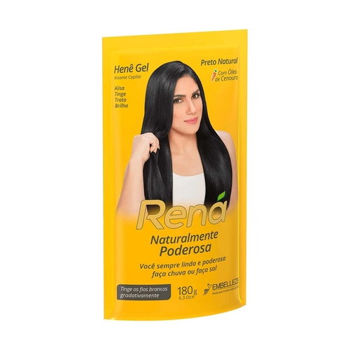 Alisante Capilar Henê Rena Gel Jaborandi 180G