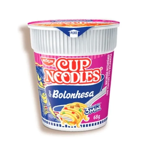 Cup Noodles Cremoso Bolonhesa 68G