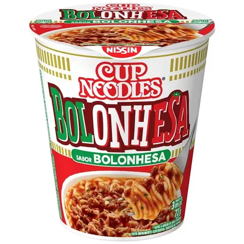 Cup Noodles Cremoso Bolonhesa 72G